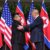 Storica stretta di mano tra Donald Trump e Kim Jong-un