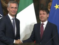 Nato: l’incontro di Stoltenberg con il ministro Conte