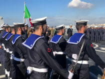 Taranto: Operazione Mare Sicuro, cambio del Comandante