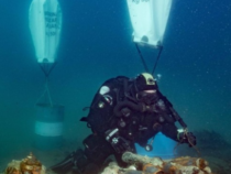 Marina Militare: Gli «astronauti degli abissi» sul fondale del Sebino