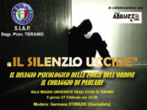 Siap: Convegno a Teramo sul disagio psicologico degli appartenenti alle Forze dell’Ordine