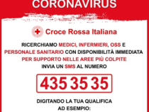 Emergenza Coronavirus: La Croce Rossa ricerca medici e infermieri con disponibilità immediata