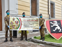 Solidarietà: Assegno di 22.450 euro della Brigata “Aosta” di Messina per l’acquisto di respiratori per il Policlinico messinese
