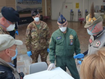 Emergenza Covid-19: Bergamo, il Gen. Vecciarelli incontra gli uomini e le donne delle Forze Armate