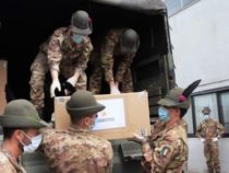 Covid-19: Proseguono le attività degli alpini del Reggimento Logistico “Taurinense” atte a fronteggiare l’emergenza