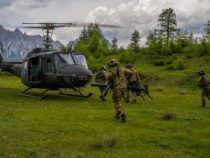 Addestramento: Scuola tiro mortai sul monte Bivera per gli alpini del 7° reggimento di Belluno della Brigata alpina Julia