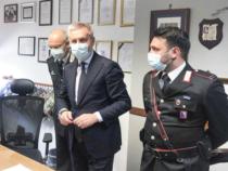 Roma: Visita del Ministro Lorenzo Guerini alla caserma di Tor Bella Monaca