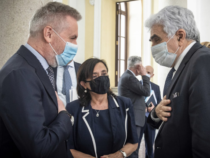 Roma: Incontro tra il ministro Lorenzo Guerini e il ministro per gli Affari Esteri e gli Emigrati del Libano Dr. Nassif Hitti