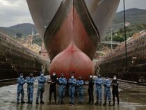 Marina Militare: Nave Luigi Rizzo entrata in bacino nel porto di La Spezia