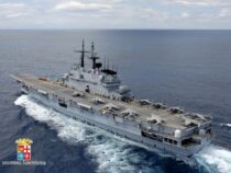 Marina Militare: L’incrociatore Portaeromobili Garibaldi torna nel Mar Mediterraneo