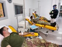 Esercito: Donazione di sangue all’ospedale da campo di Cosenza