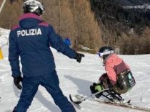 Attività sportiva per disabili: La Polizia di Stato in pista per il Freerider Ski Tour