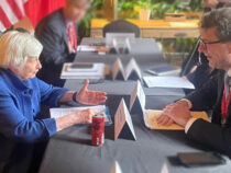 G20: Al summit Il Ministro Giorgetti incontra il Segretario al Tesoro USA