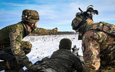 Missioni: continua l’addestramento in lettonia per il Task Group Baltic